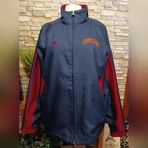 Adidas Cleveland Cavaliers Fleece Lined‎ Jacket Coat Men's Large